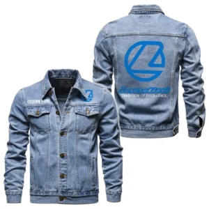 Robust Farm Machine Denim Jacket, Streetwear Denim with Attitude CAR190 - Light Blue