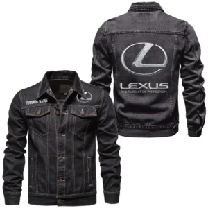 Hybrid Luxury Car Denim Jacket, Ride Bold in Denim CAR190 - Black