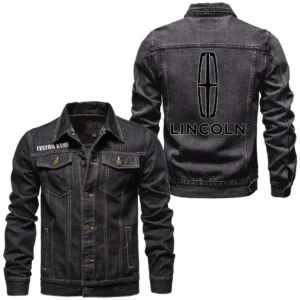 Stylish Crossover Denim Jacket, Rugged Denim for Gearheads CAR190 - Black