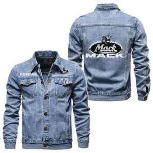 Commercial Lorry Denim Jacket, Rugged Style Everyday Denim CAR190 - Light Blue