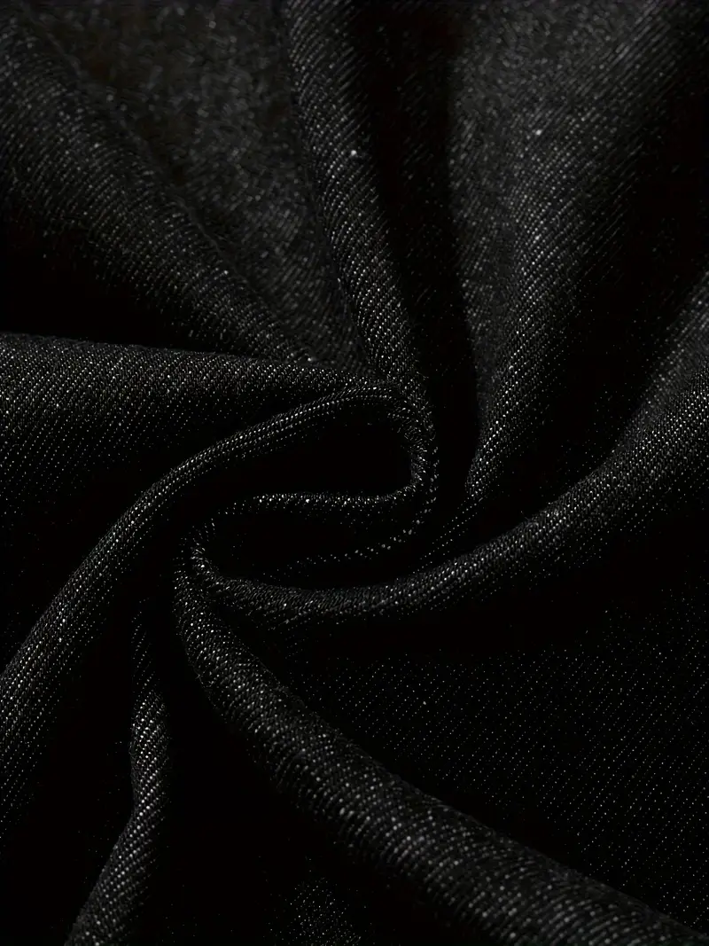 Harvest Helper Denim Jacket, Bold Denim for Riders CAR190 - Black - Image 2