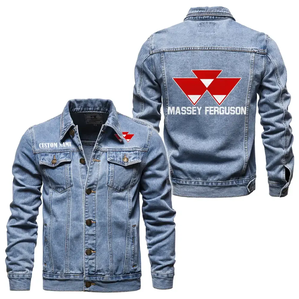 Rural Workhorse Denim Jacket, Classic Fit Gearhead Spirit CAR190 - Light Blue