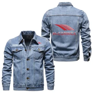 Cultivation Vehicle Denim Jacket, All-Season Denim for Riders CAR190 - Light Blue