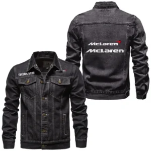 Racing Icon Denim Jacket, Bold Denim for Riders CAR190 - Black