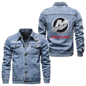 Boat Powerhouse Denim Jacket, Rider Lifestyle Denim Jacket CAR190 - Light Blue