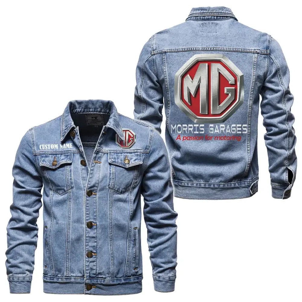 Timeless Convertible Denim Jacket, Garage Life Denim Jacket CAR190 - Light Blue