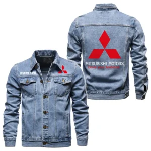 All-Terrain Vehicle Denim Jacket, Bold Denim for Riders CAR190 - Light Blue