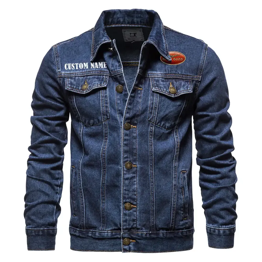 Vintage Cruiser Denim Jacket, Garage Life Denim Jacket CAR190 - Dark Blue