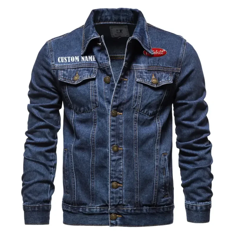 Commercial Lorry Denim Jacket, Denim Spirit for Drivers CAR190 - Dark Blue