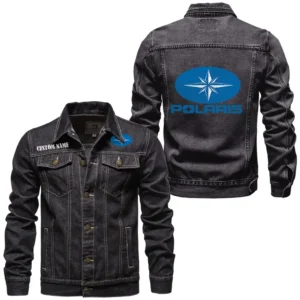 Rugged Ride Denim Jacket, Road-Ready Denim Jacket CAR190 - Black