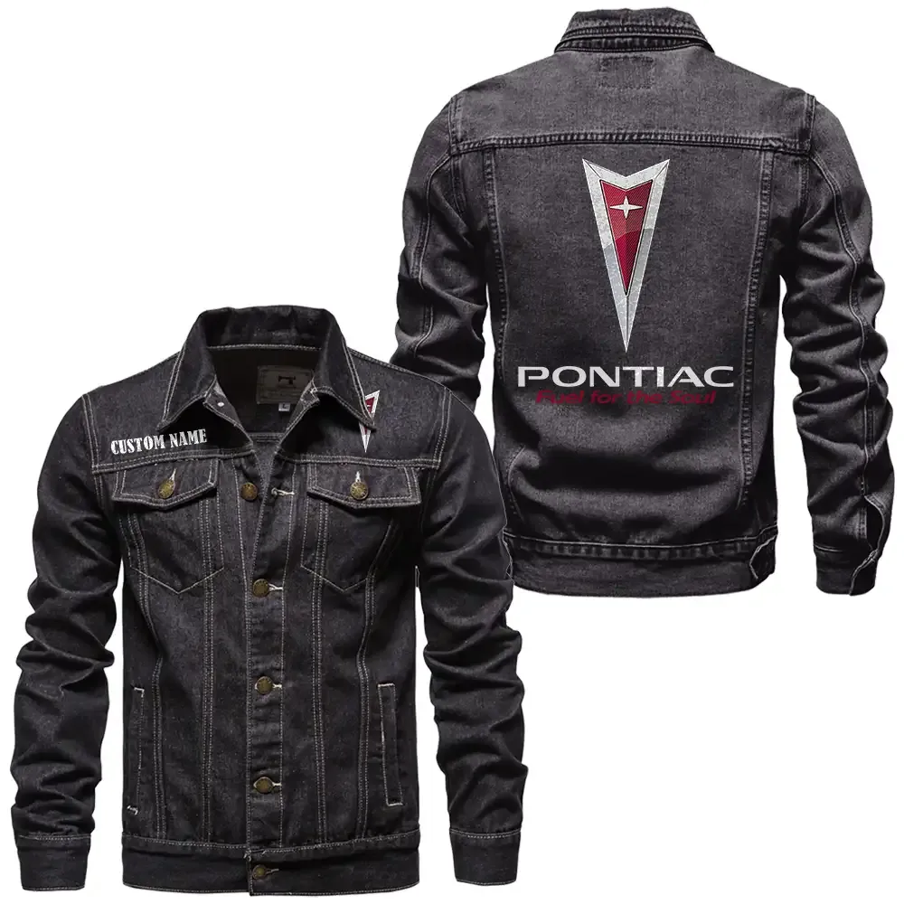 Collectible Vehicle Denim Jacket, Bold Denim for Riders CAR190 - Black