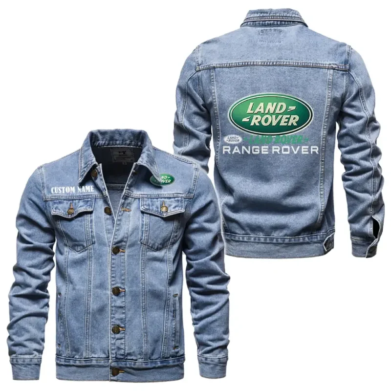Luxury Off-Road SUV Denim Jacket, Auto-Inspired Denim Look CAR190 - Light Blue
