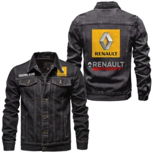 European Automobile Denim Jacket, Rugged Jacket Garage Comfort CAR190 - Black