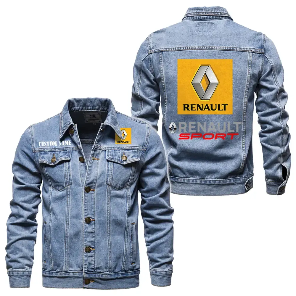 Everyday Ride Denim Jacket, True Gearhead Denim Look CAR190 - Light Blue