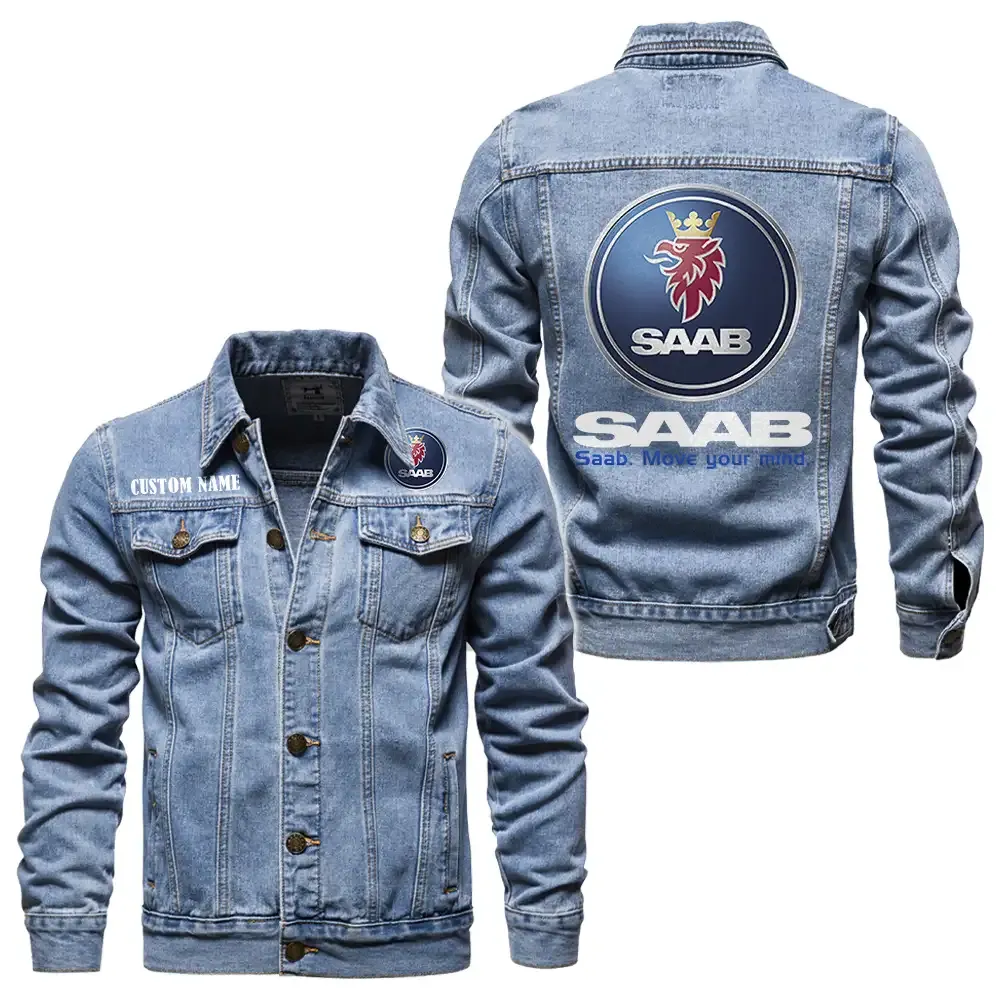 Rugged Terrain Auto Denim Jacket, Garage-Ready Denim Wear CAR190 - Light Blue