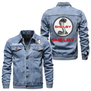 American Sports Car Denim Jacket, Road-Ready Denim Jacket CAR190 - Light Blue