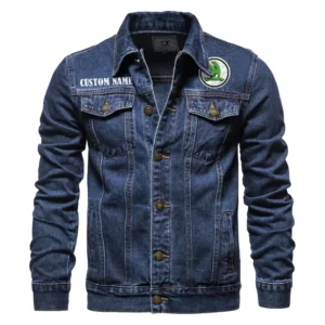 Mid-Size Sedan Denim Jacket, Street Spirit Denim Jacket CAR190 - Dark Blue