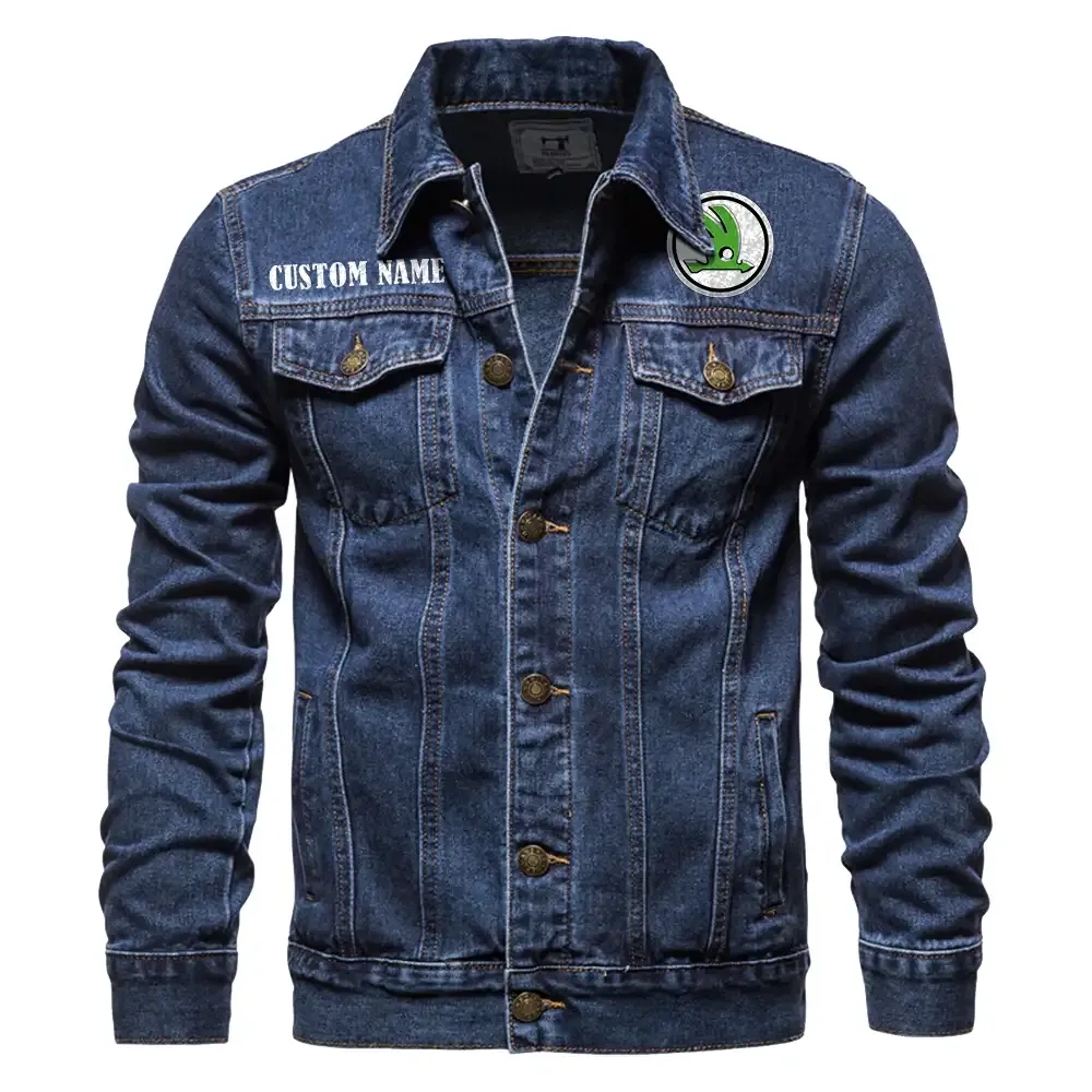 Mid-Size Sedan Denim Jacket, Street Spirit Denim Jacket CAR190 - Dark Blue