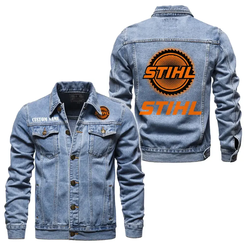 Forestry Gear Denim Jacket, Denim Strength for Drivers CAR190 - Light Blue