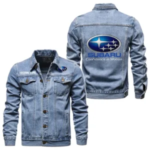 Mountain Ride Denim Jacket, All-Season Denim for Riders CAR190 - Light Blue