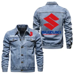 Street Racer Denim Jacket, Denim Jacket Built Tough CAR190 - Light Blue