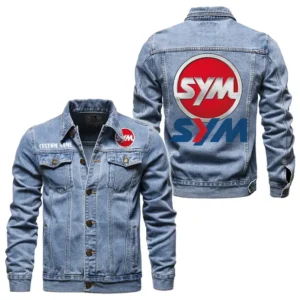 Daily Commuter Bike Denim Jacket, Durable Denim Road Spirit CAR190 - Light Blue