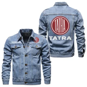 Heavy-Duty Vehicle Denim Jacket, Road-Ready Denim Jacket CAR190 - Light Blue
