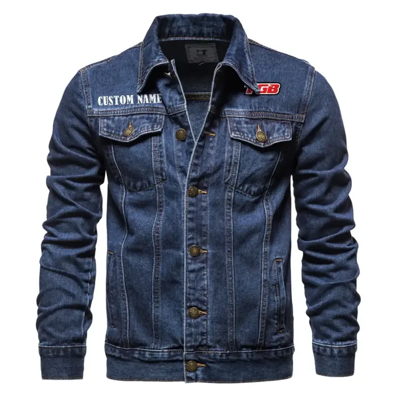 Urban Commuter Scooter Denim Jacket, Road Life Denim Ready CAR190 - Dark Blue