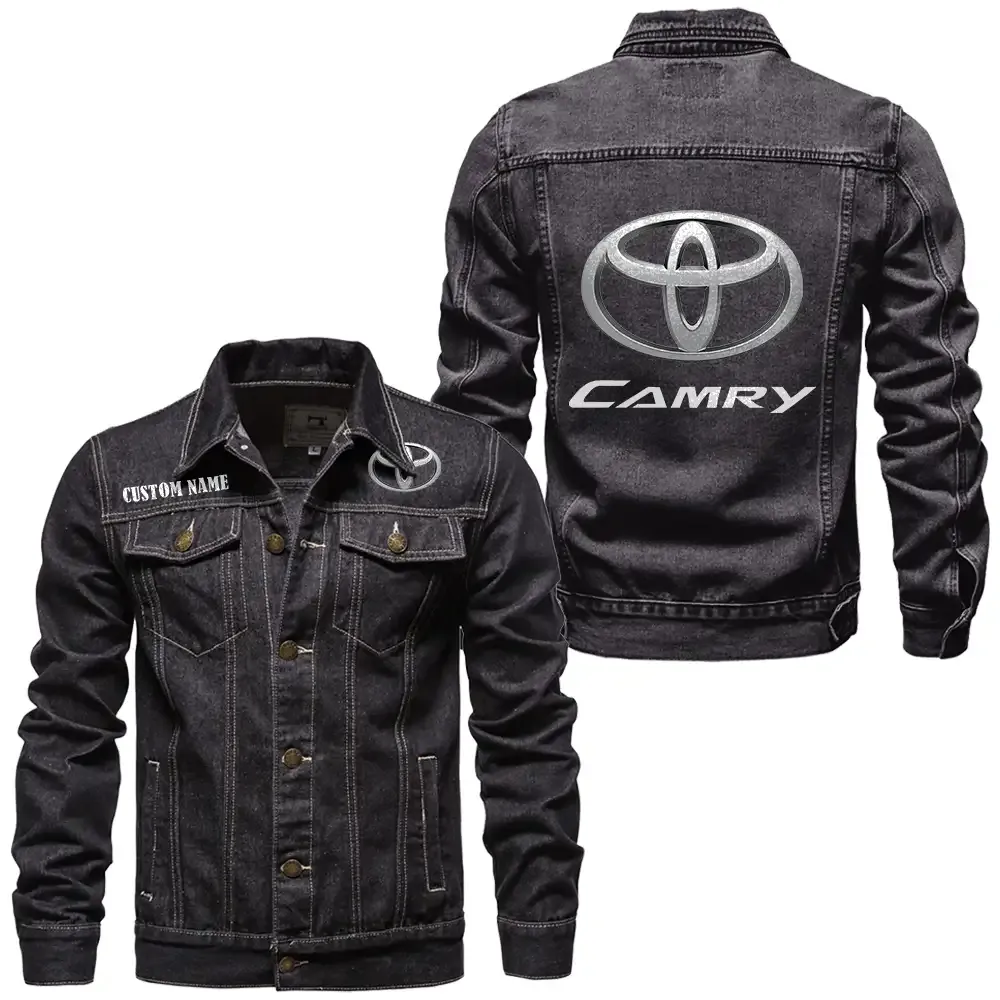 Smooth Rider Denim Jacket, All-Season Denim for Riders CAR190 - Black