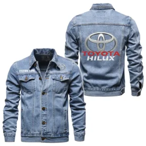 Off-Road Truck Denim Jacket, Everyday Rugged Denim Jacket CAR190 - Light Blue