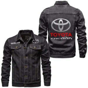 Off-Road Truck Denim Jacket, Rugged Denim for Gearheads CAR190 - Black