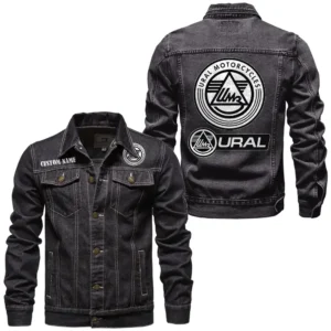 Expedition Motorcycle Denim Jacket, Motorcycle Pride Denim Style CAR190 - Black