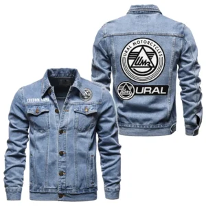 Expedition Motorcycle Denim Jacket, Everyday Rugged Denim Jacket CAR190 - Light Blue