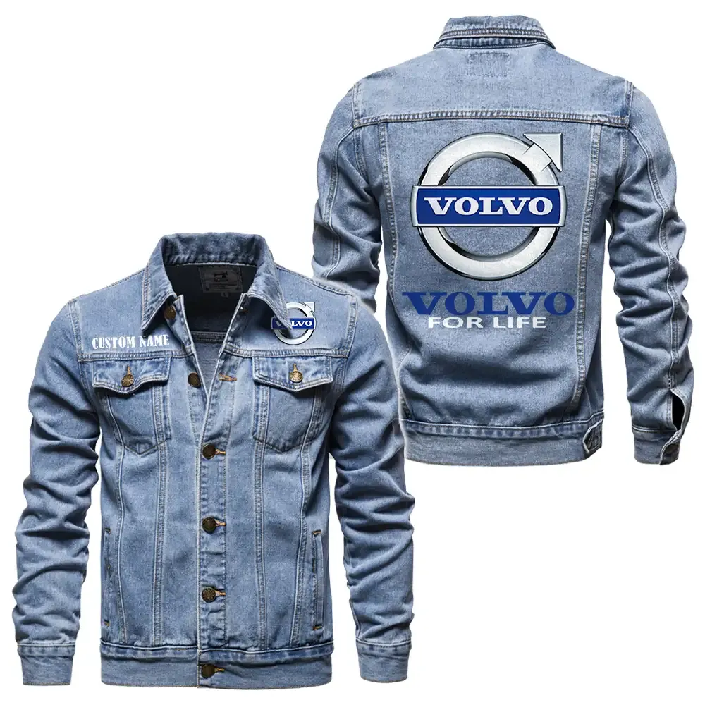 Reliable Vehicle Manufacturer Denim Jacket, Denim Strength for Drivers CAR190 - Light Blue